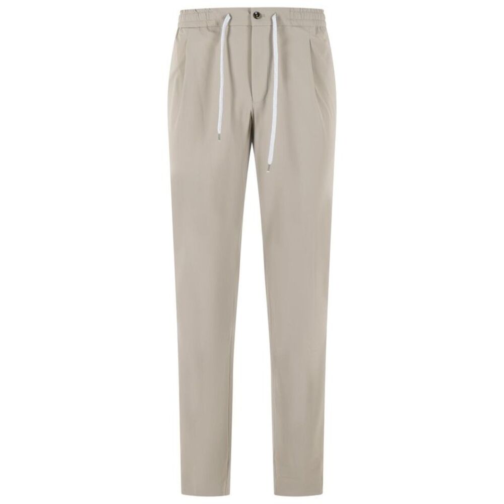 Pt01 Beige 'Kinetic Fabric' Pants Men